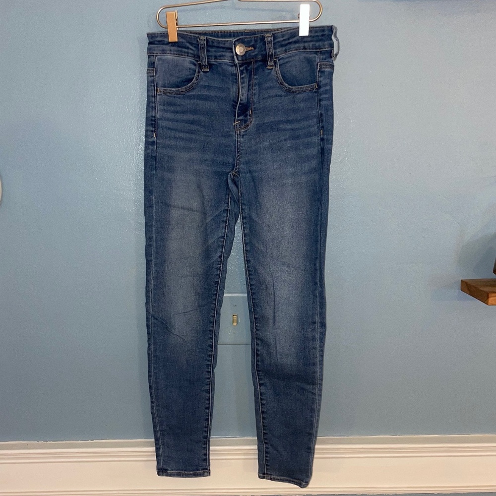 American Eagle Stretch Jeans (Size 4 Short)